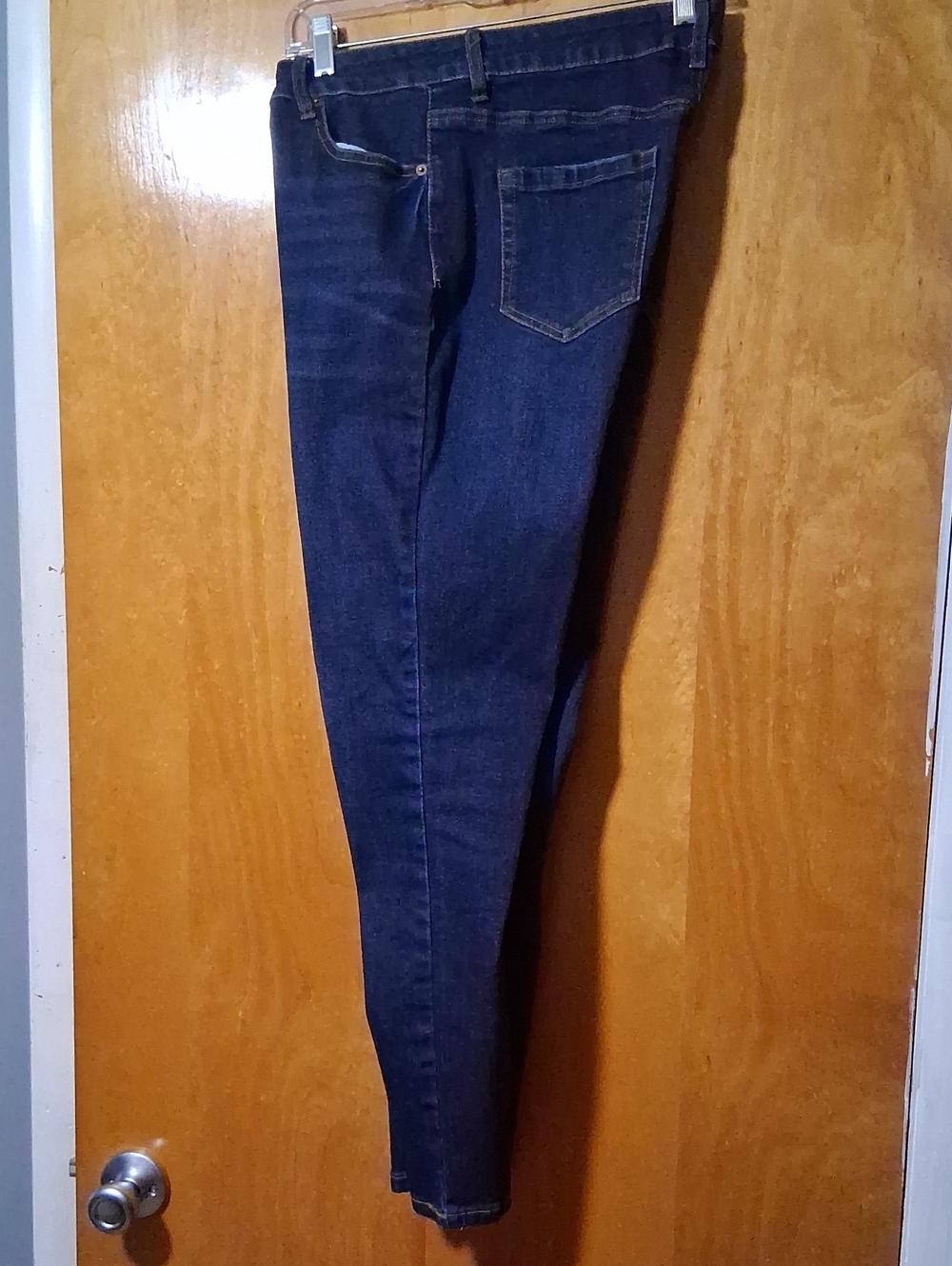 Fashion Nova Dark Indigo Skinny Jeans